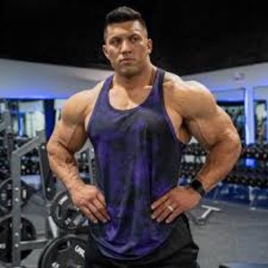 Iron Rebel - Elite Tie Dye Stringer - Purple - XL